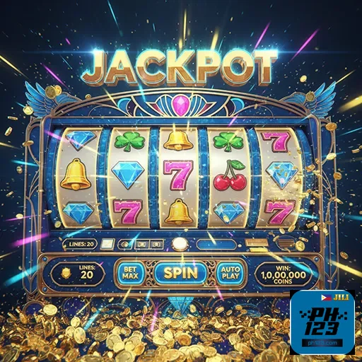 Mobile slot games showcasing top slots PH and jackpot slots PH - ph123